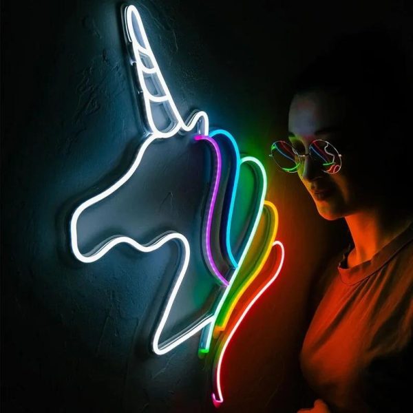 unicorn neon light