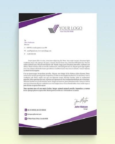 architect letterhead