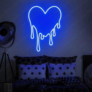 Heart neon sign