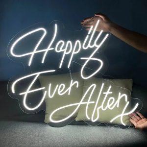 Happily Ever After Neon Sign