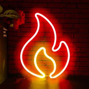 Fire Neon Sign