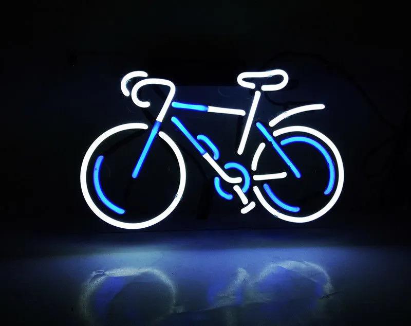 bicycle neon sign