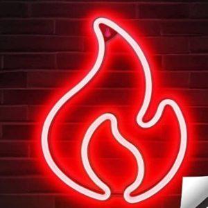 Fire Neon Sign