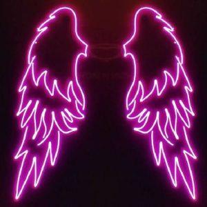 Neon Light Wings